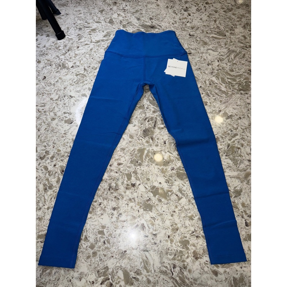 Beyond Yoga Spacedye High Waisted Midi Leggings Blue Heather Size XS